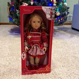 Our Generation HOLLIE Holiday 18-Inch Doll Blonde Limited Edition NIB 2025